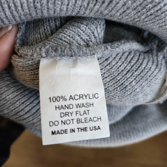 Madhappy Yankees Knitted Beanie Grey - Picture 5 of 7